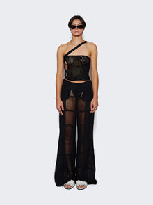 Women | Roberta Einer | Lasso Sheer Top | Black
