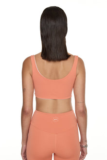Muv Activewear | Revamp Top | Apricot/White