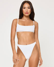 Kourt Bikini Bottom | Classic | White