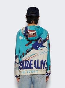 Men | Rhude | Deux Resort Anorak Jacket Blue | Multi