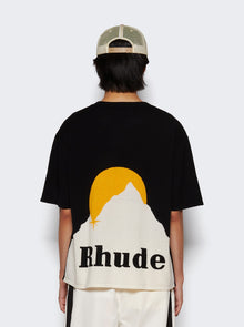 Men | Rhude | Moonlight Knit Tee | Black