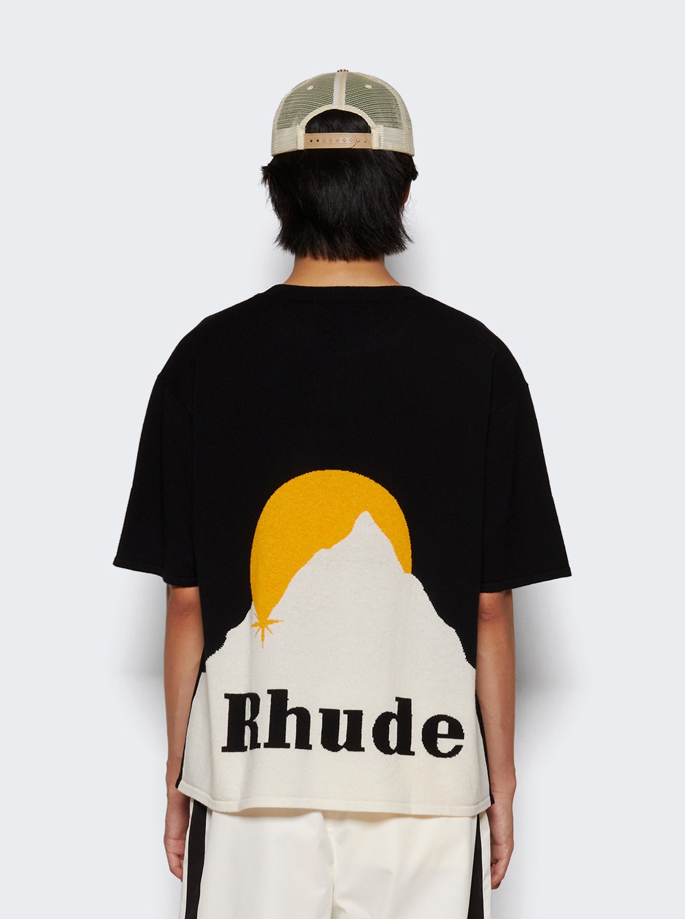 Men | Rhude | Moonlight Knit Tee | Black
