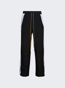 Men | Rhude | Color Block Track Pant | Black & White