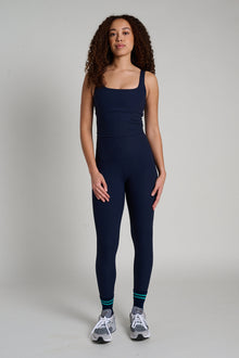 MPG | Ribbed Crop Tank | Navy Blazer