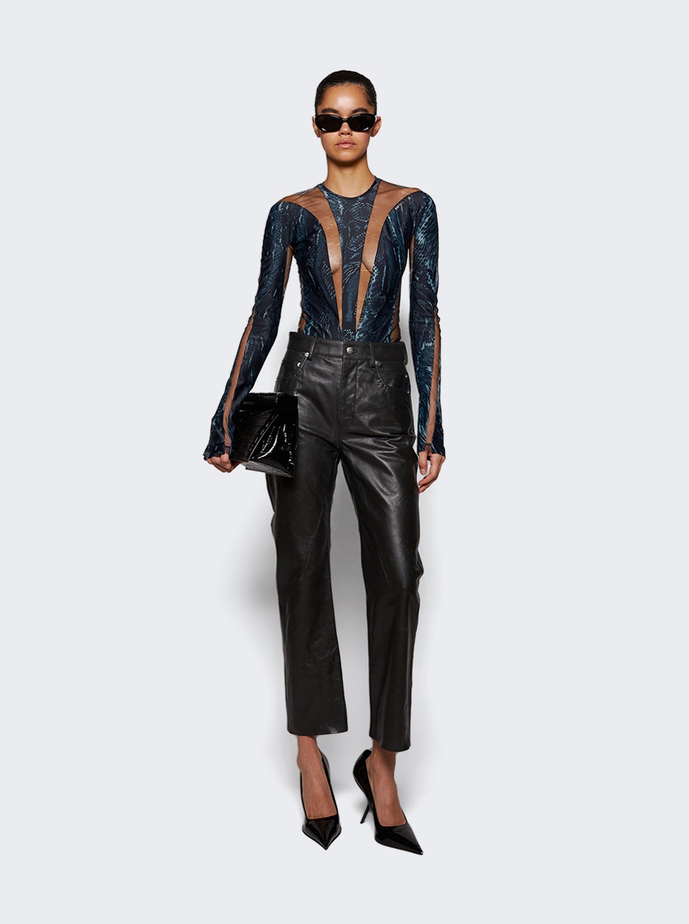 Women | Rick Owens | Detroit Cut Pants | Black