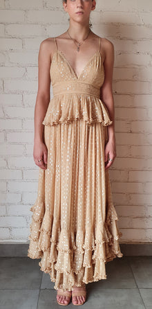 Rococo Sand | Aria ND Long Dress | Nude