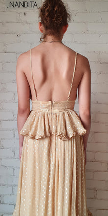 Rococo Sand | Aria ND Long Dress | Nude