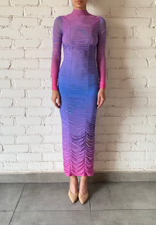 Rococo Sand | Blake Midi Dress | Purple/Pink
