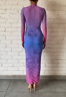 Rococo Sand | Blake Midi Dress | Purple/Pink