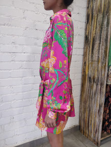 Rococo Sand | Chloe Short Dress | Fuchsia/Pink