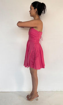 Rococo Sand | Cleo Cotton Short Dress | Pink