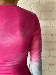 Mini Dress | Blue/Pink