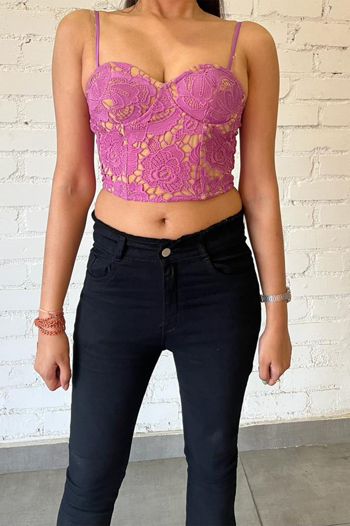 Corset | Lavender Garden