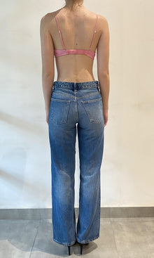 Rococo Sand | Inv Viscose Cotton Georgtte Bandeau | Pink