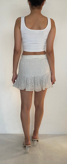 Rococo Sand | Mia Short Skirt | White