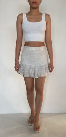 Rococo Sand | Mia Short Skirt | White