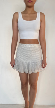 Rococo Sand | Mia Short Skirt | White
