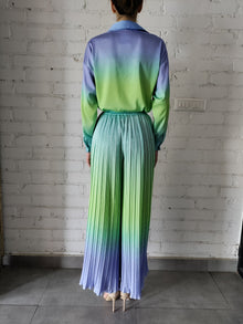 Rococo Sand | Kiki Shirt | Blue/Green Ombre