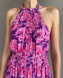 Rococo Sand | Lei Short Dress | Pink/Purple