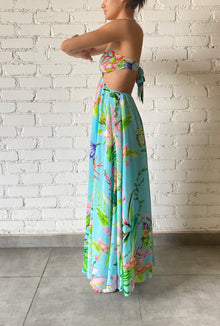 Rococo Sand | Loiss Maxi Dress | Turquoise
