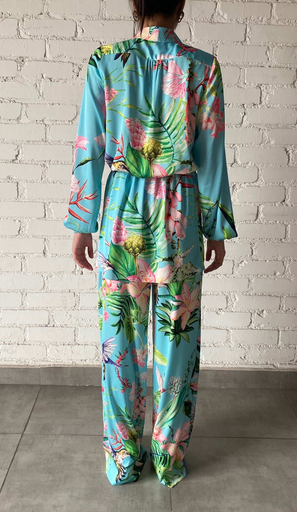 Loiss V-Neck Collared Wrap Short Dress | Turquoise