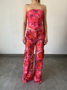 Rococo Sand | Mabel Cargo Pants | Pink