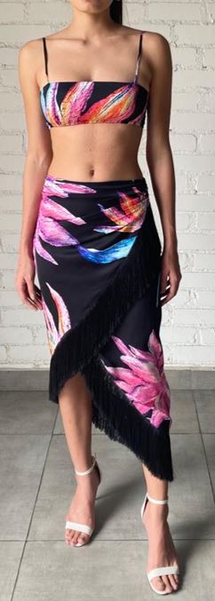 Rococo Sand | Margo Long Skirt | Black