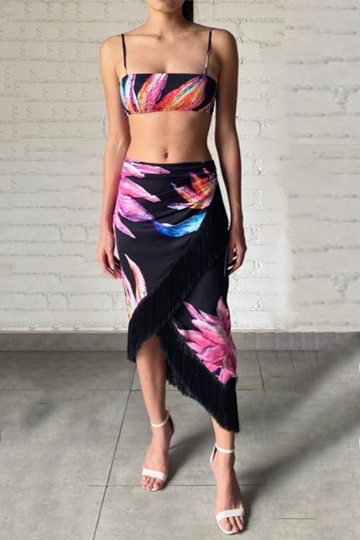 Margo Long Skirt | Black