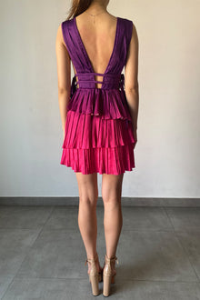 Short Dress | Pink/Purple