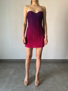 Rococo Sand | Paige Sleeveless Short Dress | Ombre