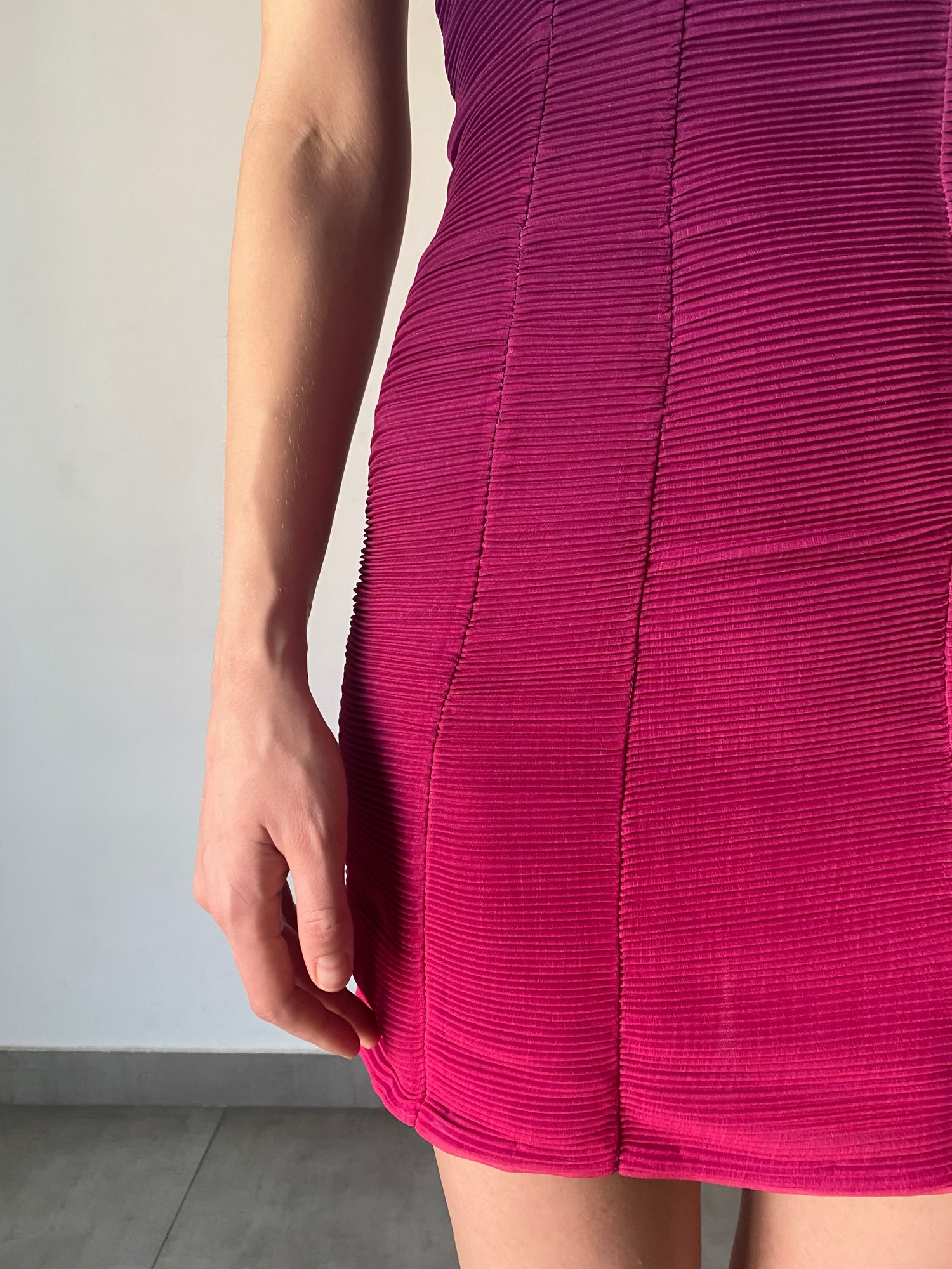 Rococo Sand | Paige Sleeveless Short Dress | Ombre