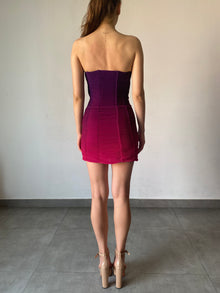 Rococo Sand | Paige Sleeveless Short Dress | Ombre