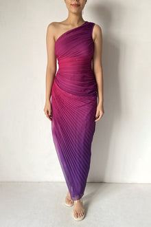 Strapless Long Dress | Pink/Purple