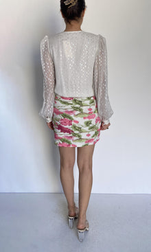 Rococo Sand | Ren Crinkle Chiffon Skirt | Multicolor