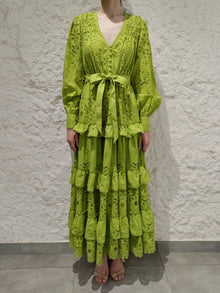 Rococo Sand | Sasha Long Dress | Green