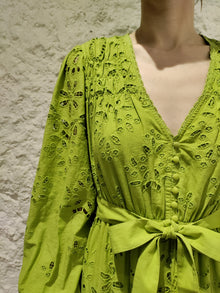 Rococo Sand | Sasha Long Dress | Green