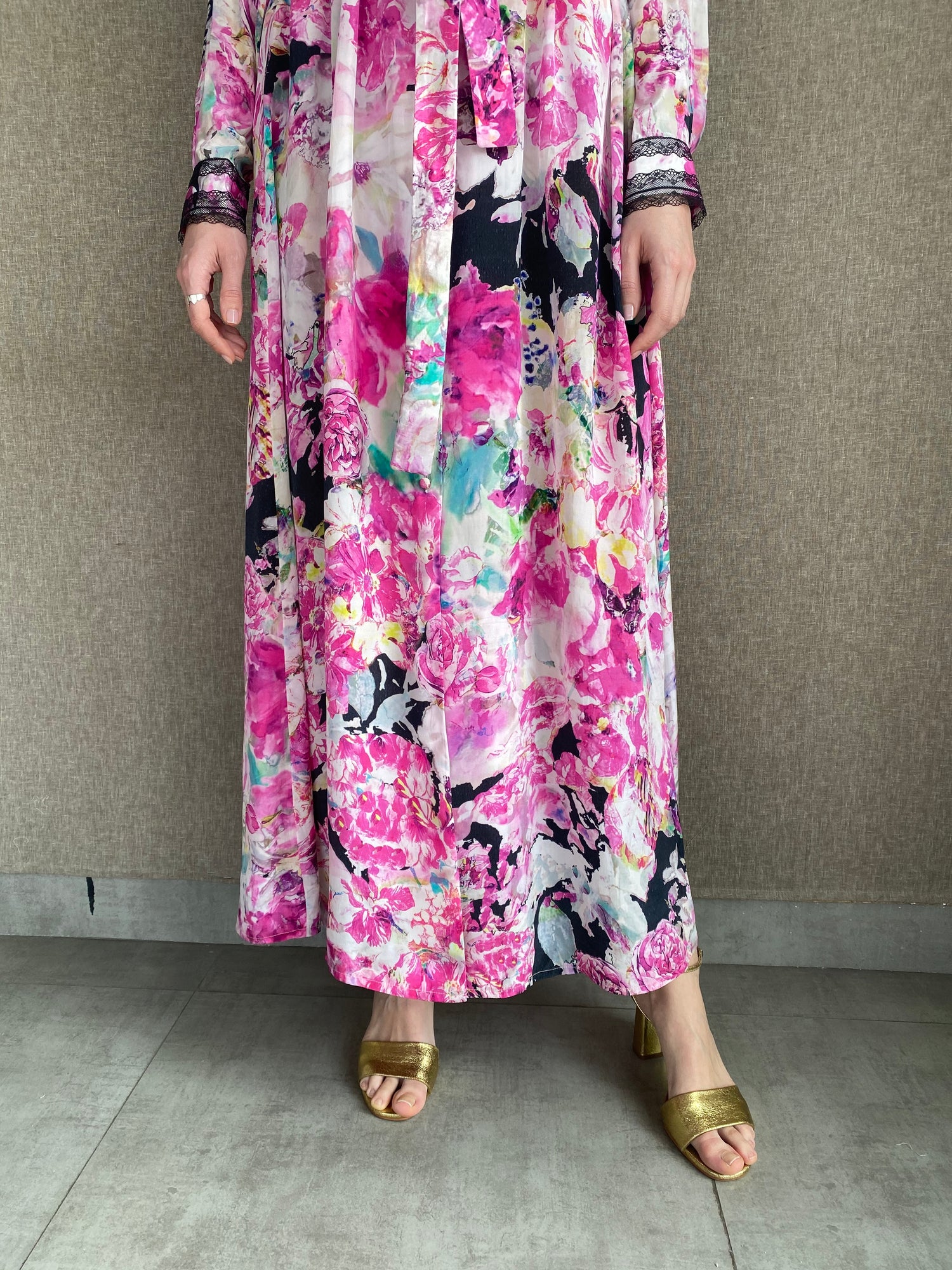 Rococo Sand | Tessa Long Dress | Multicolor