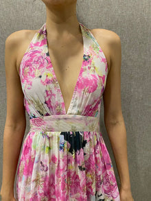Rococo Sand | Tessa Long Dress | Pink Multi