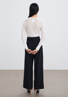 Trudi Crossgrain Suiting | Black