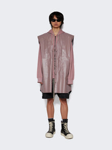 Men | Rick Owens | Strobe Jumbo Cut Out Outershirt Dusty | Pink