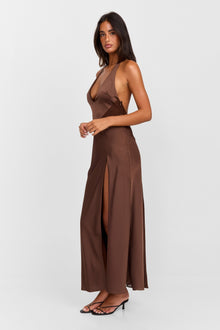 Arabella Maxi Dress | Chocolate