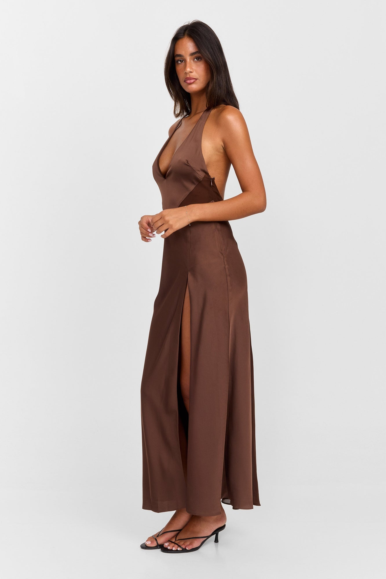 Arabella Maxi Dress | Chocolate