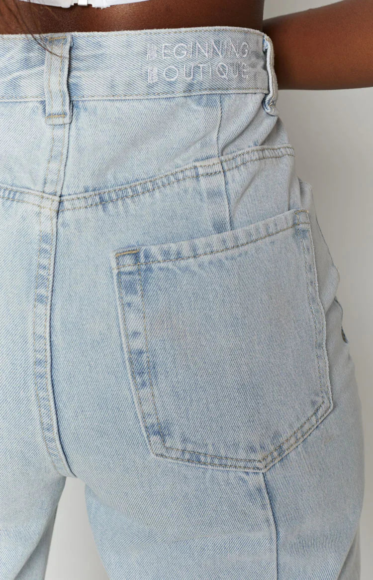 Robin Wide Leg Jeans | Blue