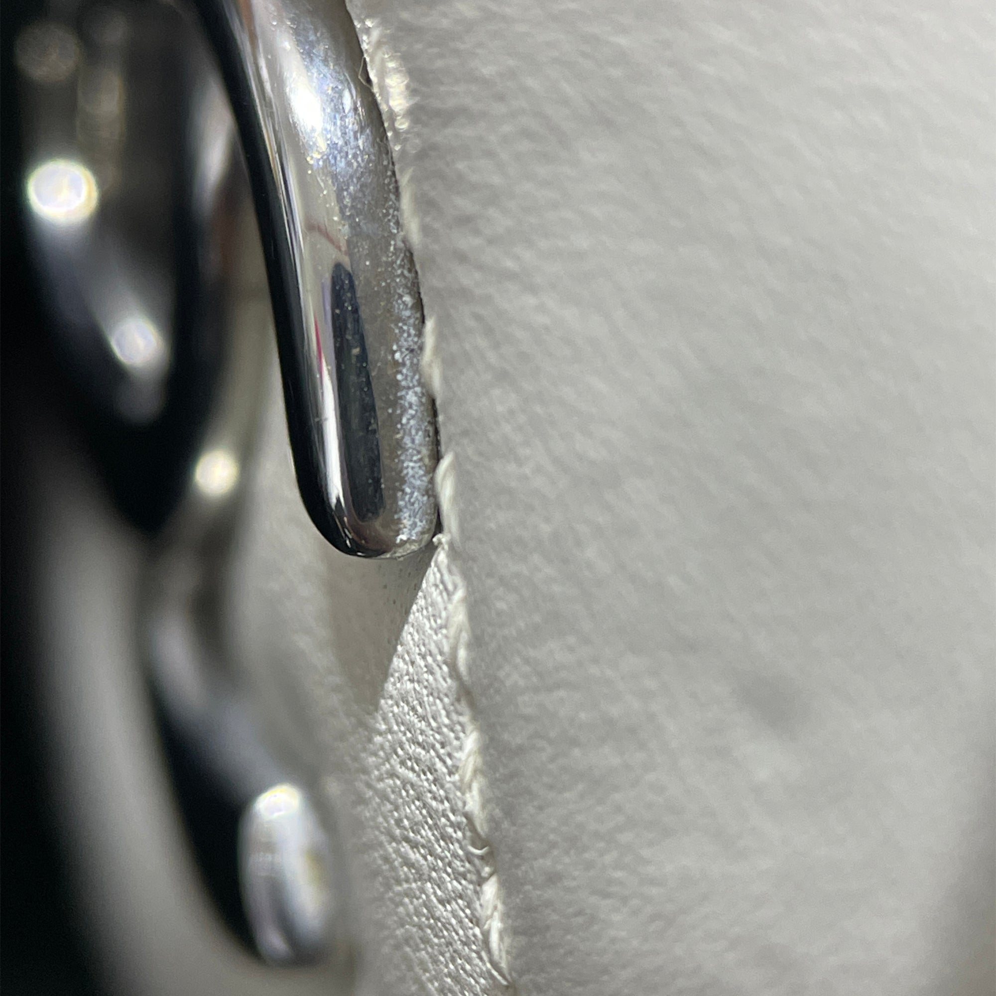 Chanel | Pre-Owned Mini Quilted Lambskin Chain Rows Flap | White