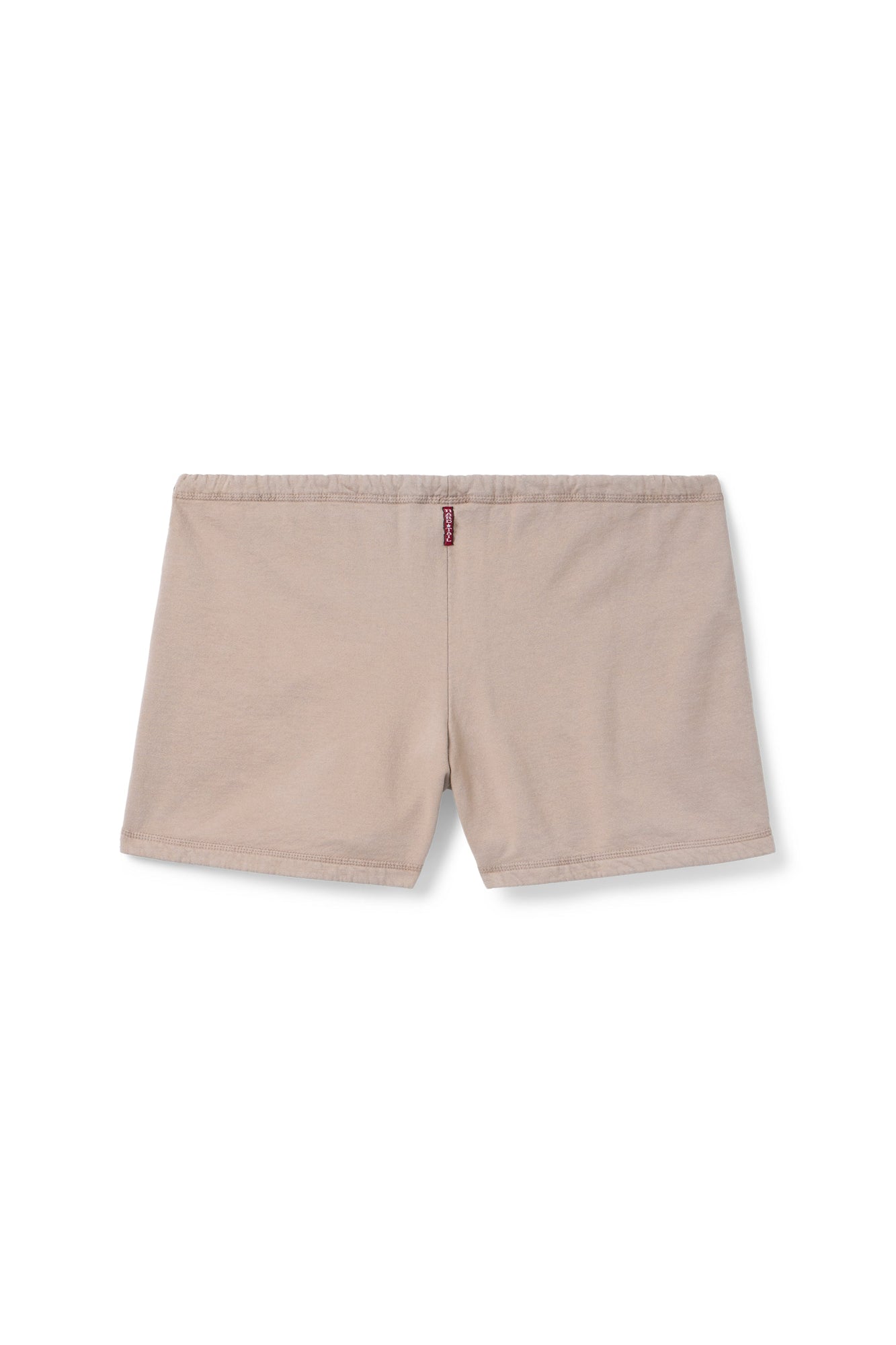 Women | Vintage Side Stripe Loose Fit Fleece Short | Woodsmoke