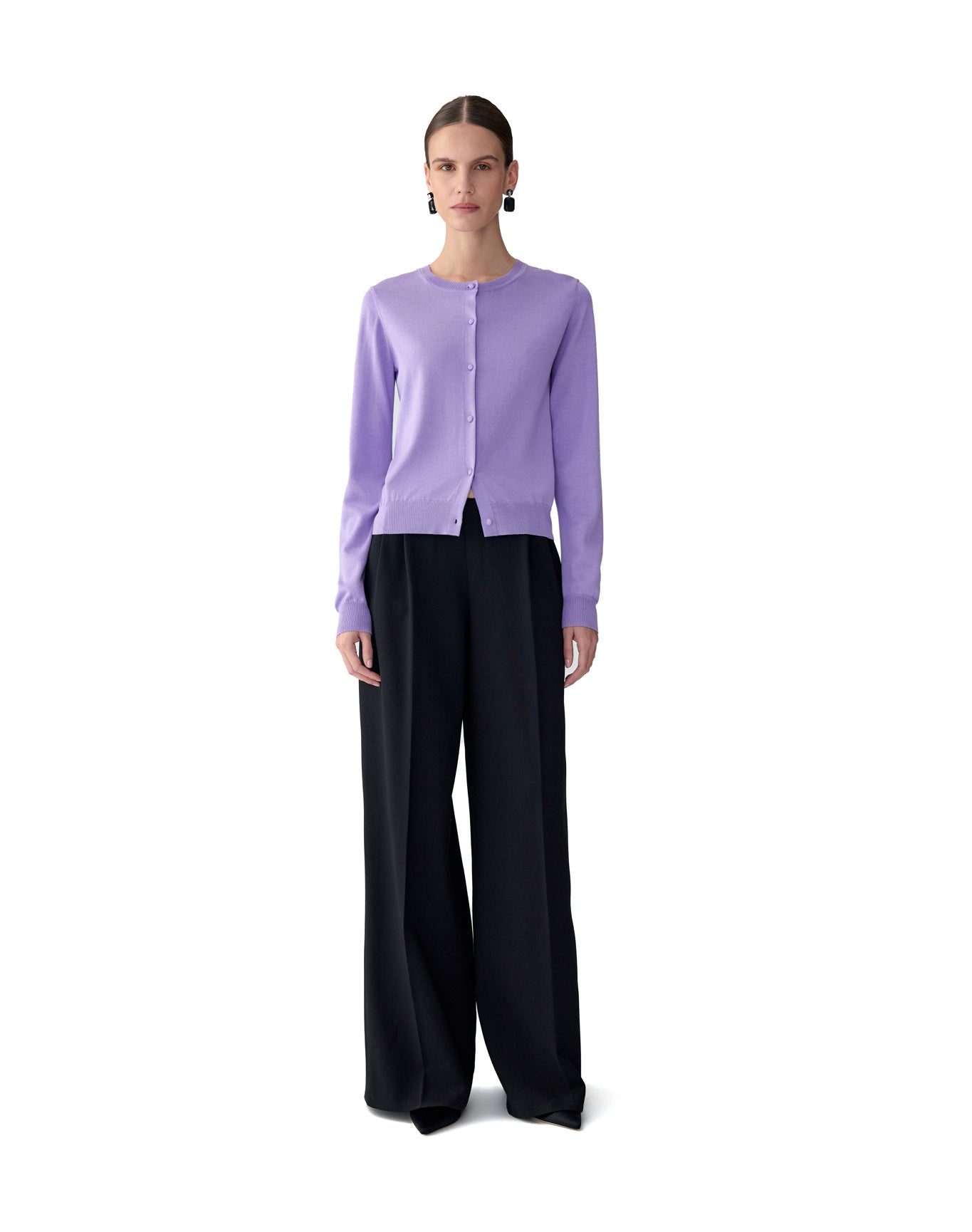Long Sleeve Cardigan | Violeta
