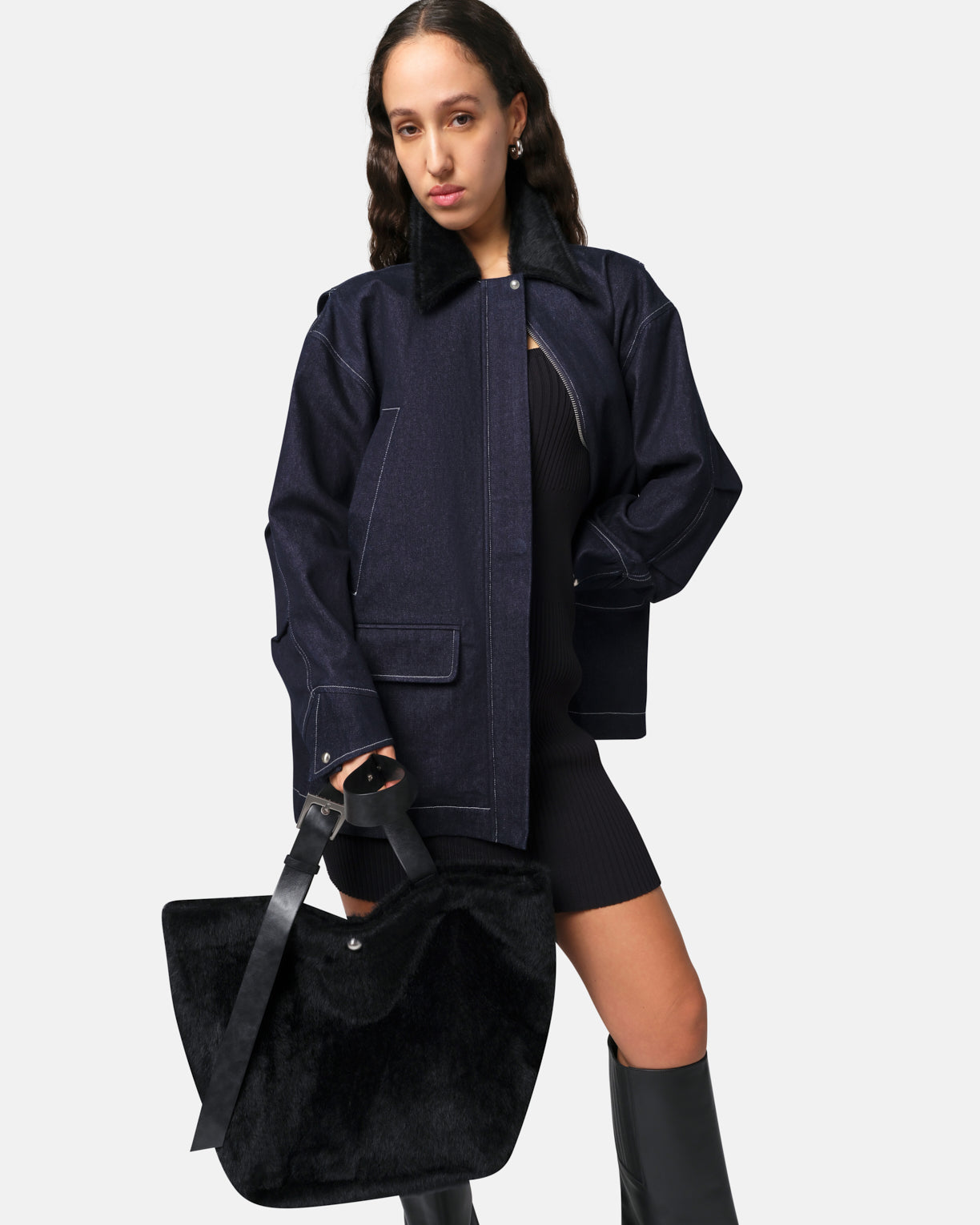 Women | Clive Workwear Jacket | Indigo