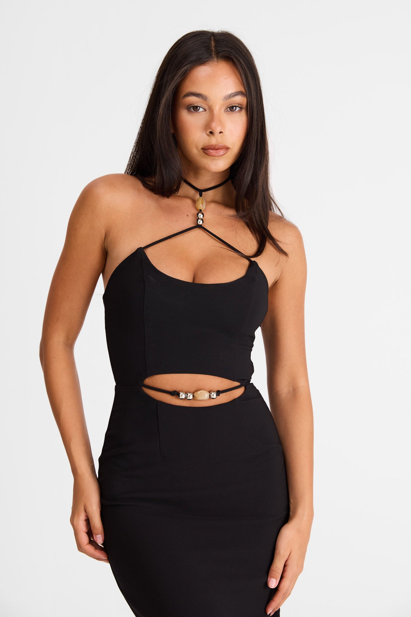 Mina Maxi Dress | Black