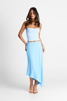 Lyra Maxi Skirt | Sky Blue