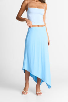 Lyra Maxi Skirt | Sky Blue